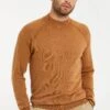 Threadbare Perrot Luxe - Trui - Camel -eleanor & daniel 9cac913690a948f791f4ffb3522c8a0b
