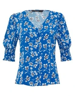 Threadbare Blouse - Blue -eleanor & daniel 9d212fdca477471381e9e76c5f2dfdc3