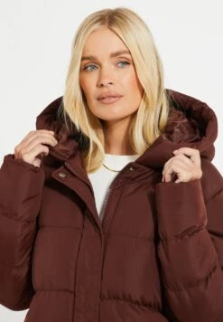 Threadbare Thb Curve Hayley - Winterjas - Bitter Choc -eleanor & daniel 9daab942933546d0943f5b4ff4aae25b