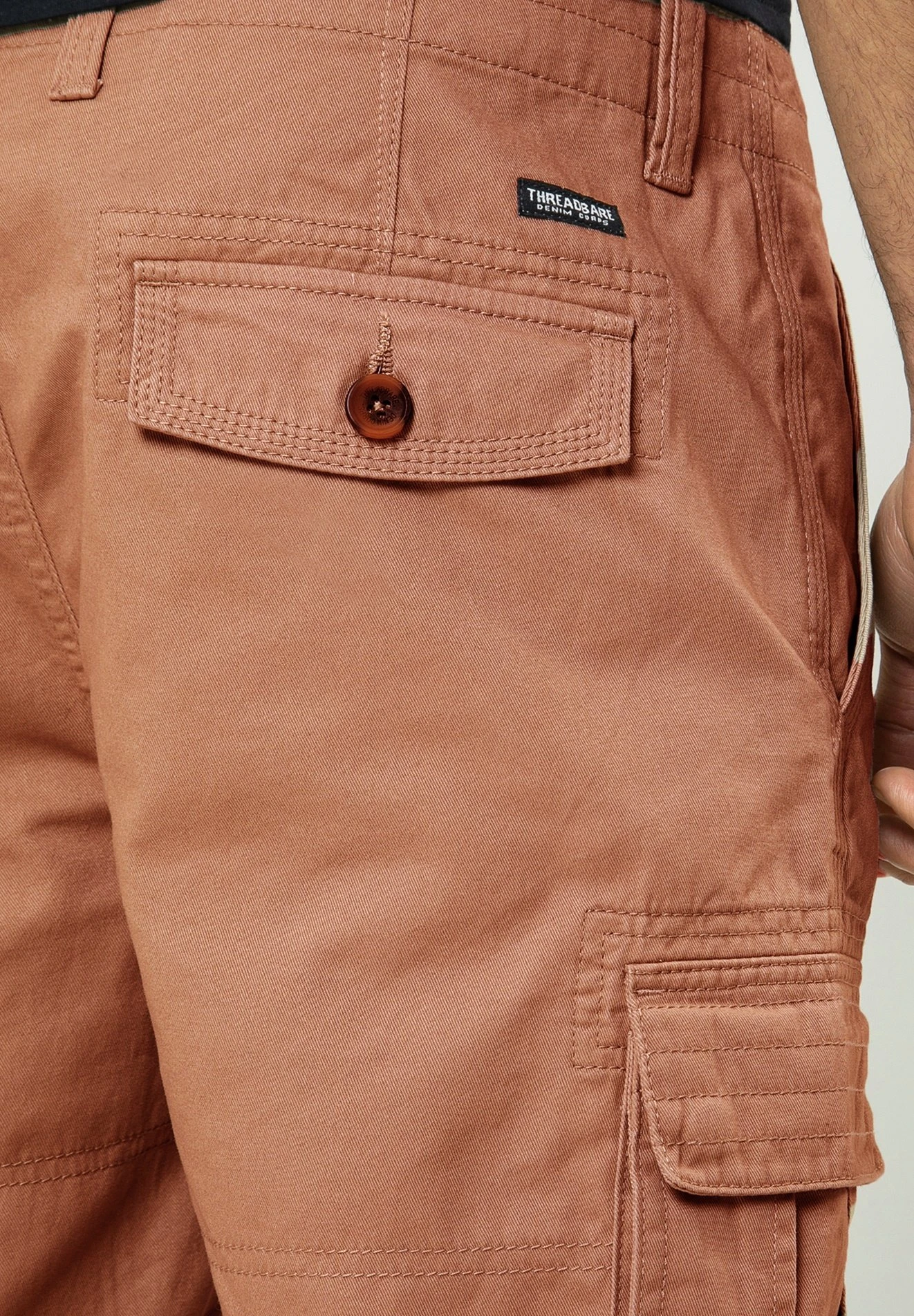 Threadbare Bute - Shorts - Camel 5 Threadbare Bute - Shorts - Camel - Afbeelding 3