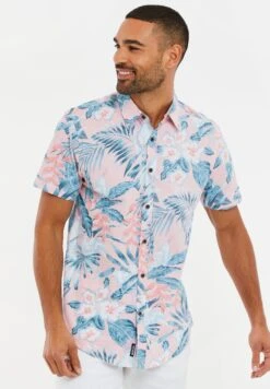 Threadbare Thbtropical - Overhemd - Pink