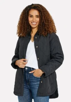 Threadbare Thb- Halflange Jas - Black