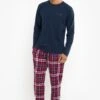 Threadbare Flint Set - Pyjamashirt - Navy & Red Check 2 Threadbare Flint Set - Pyjamashirt - Navy & Red Check -eleanor & daniel 9fb643c728424852a69afa55ca90ba92