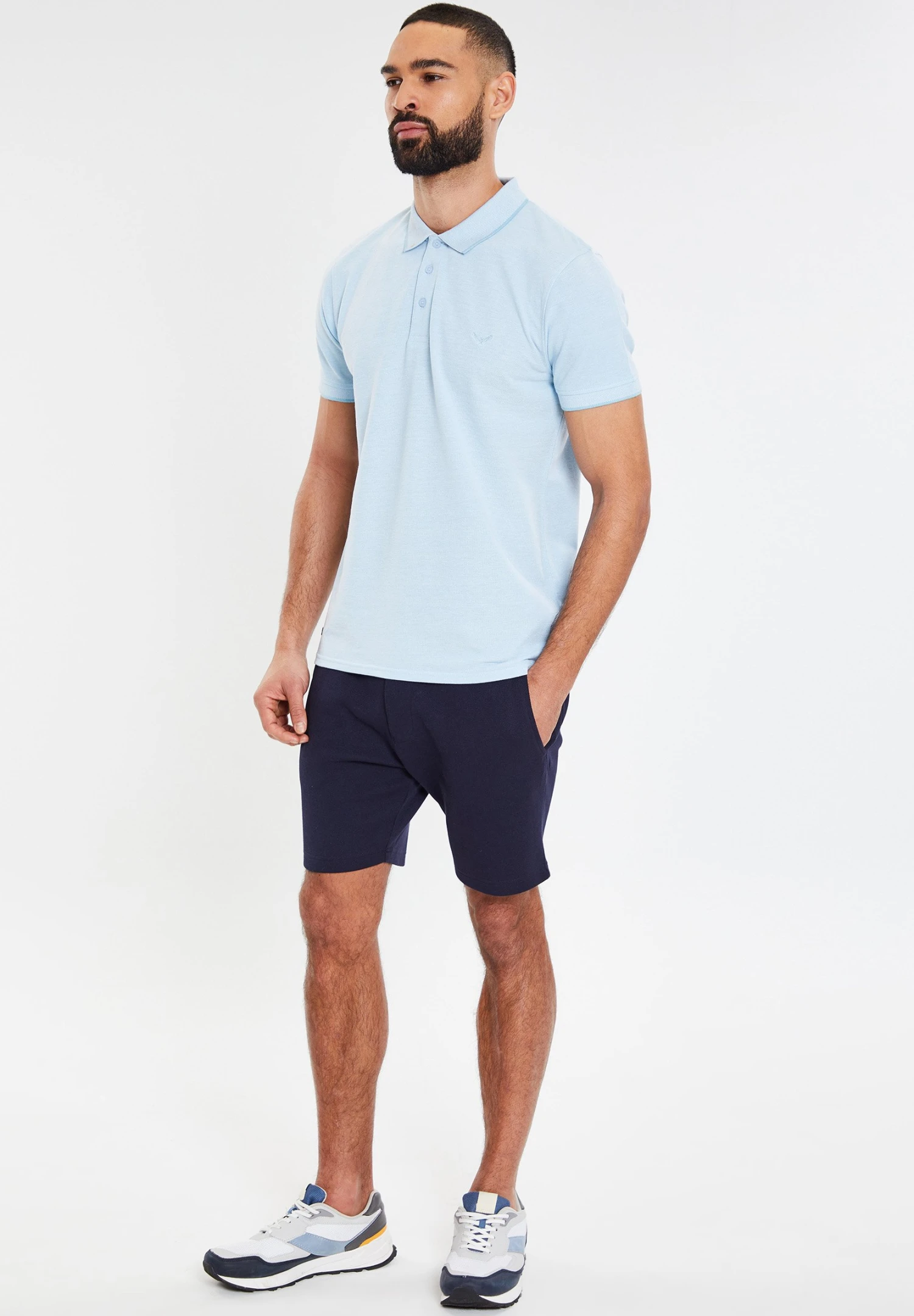 Threadbare Thb Kincaid - Poloshirt - Blue 4 Threadbare Thb Kincaid - Poloshirt - Blue - Afbeelding 2