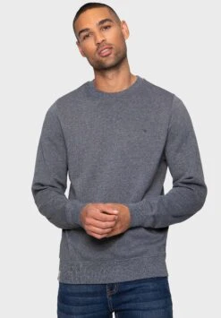 Threadbare Crew Satsuma - Sweater - Navy Grindle