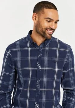 Threadbare Luca - Overhemd - Saka Check -eleanor & daniel a82f6d47426d43d3a691cee9259985aa