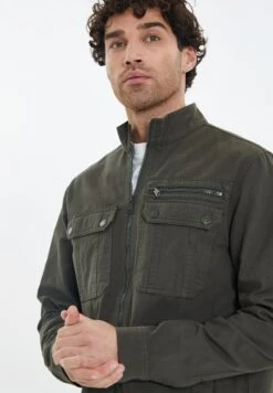 Threadbare Shacket Rye - Spijkerjas - Khaki 10 Threadbare Shacket Rye - Spijkerjas - Khaki -eleanor & daniel aa0294ca28db43e38bbee228f147879c