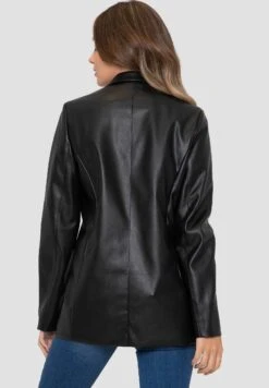 Threadbare Conker - Imitatieleren Jas - Black 8 Threadbare Conker - Imitatieleren Jas - Black -eleanor & daniel aa6fc797d3f04745bd1165057e3f5a97