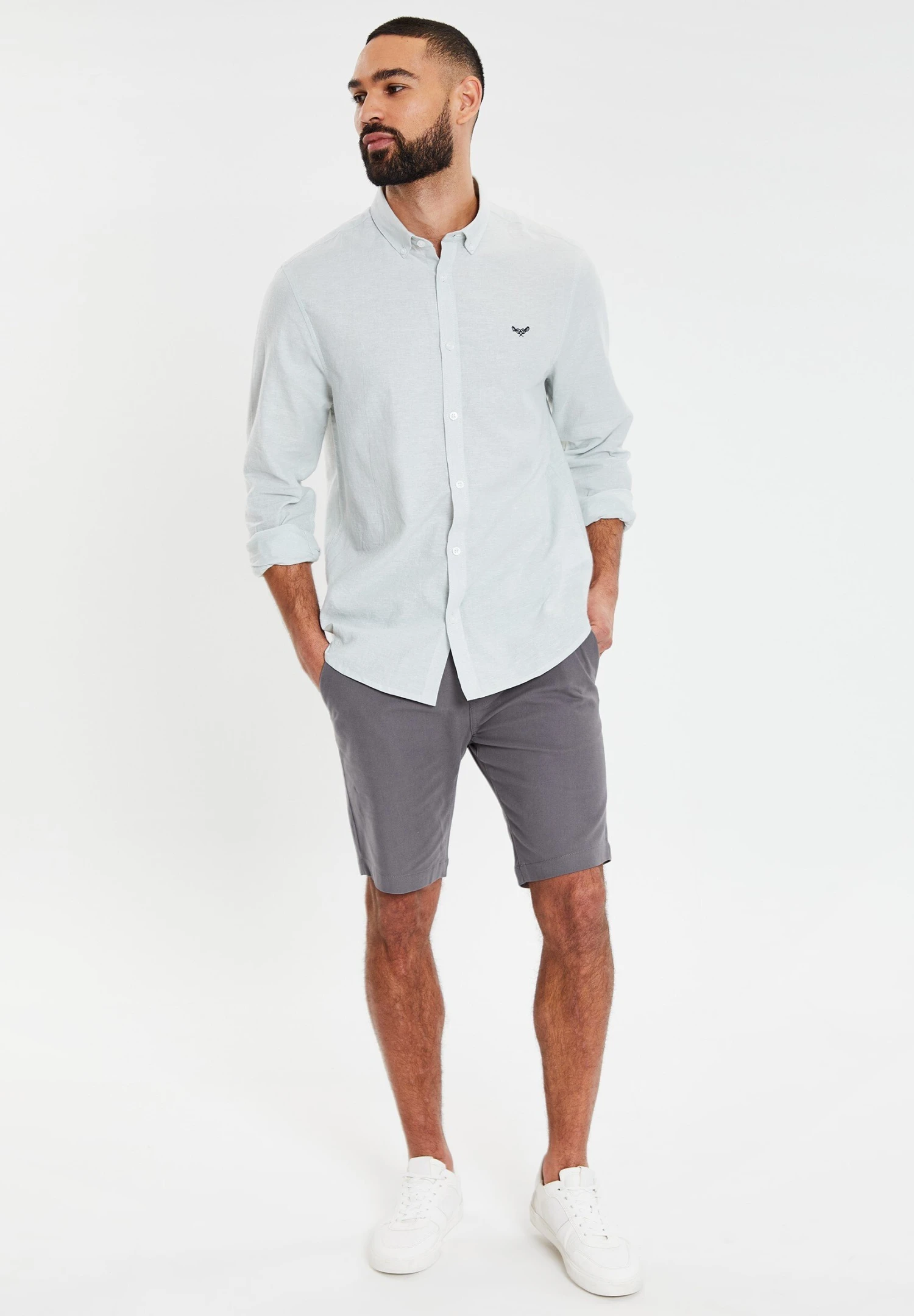 Threadbare Thbbale - Overhemd - Sage 4 Threadbare Thbbale - Overhemd - Sage - Afbeelding 2