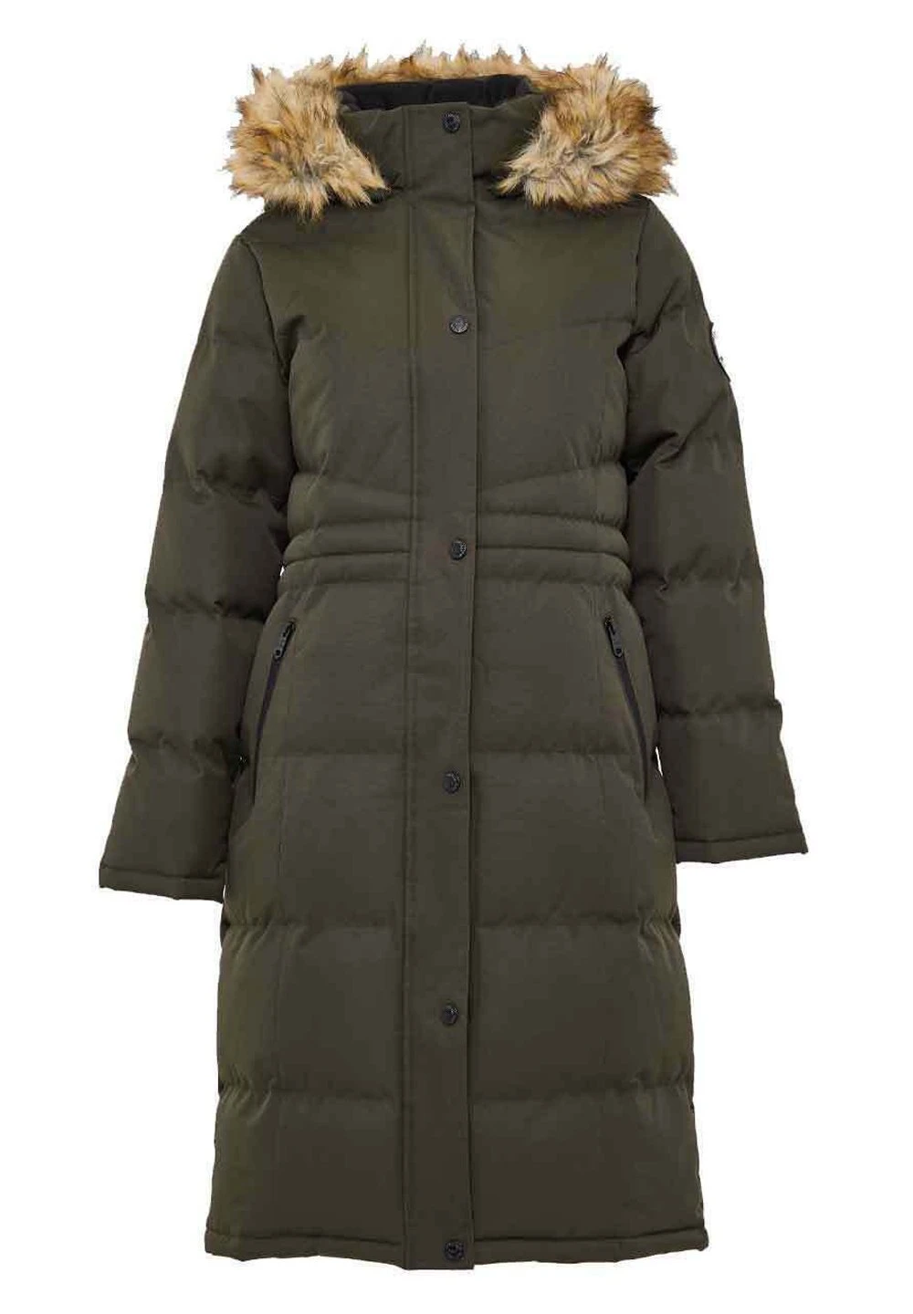 Threadbare Arnie- Winterjas - Khaki 7 Threadbare Arnie- Winterjas - Khaki - Afbeelding 5