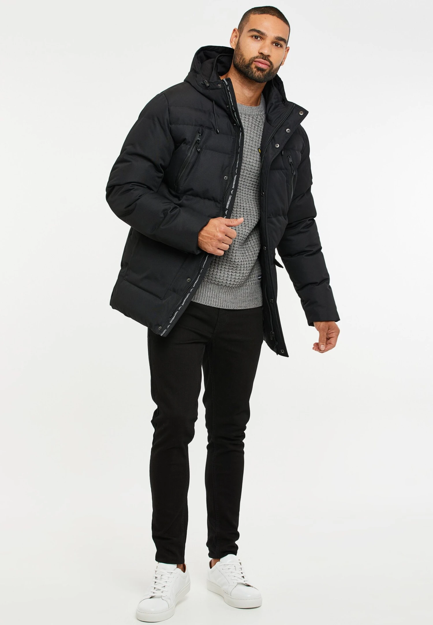 Threadbare Jackton - Winterjas - Black 4 Threadbare Jackton - Winterjas - Black - Afbeelding 2