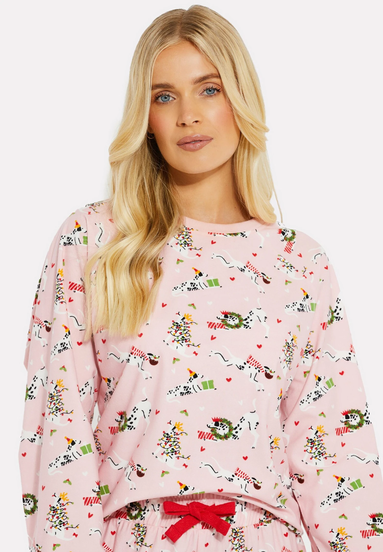 Threadbare Pooch Xmas Set - Pyjama - Pink 6 Threadbare Pooch Xmas Set - Pyjama - Pink - Afbeelding 4