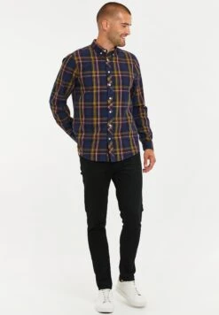 Threadbare Luca - Overhemd - Guetta Check -eleanor & daniel afc6a4b01b544fa8ad1c503b9444fab5