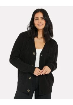 Threadbare Tanzanite- Vest - Black