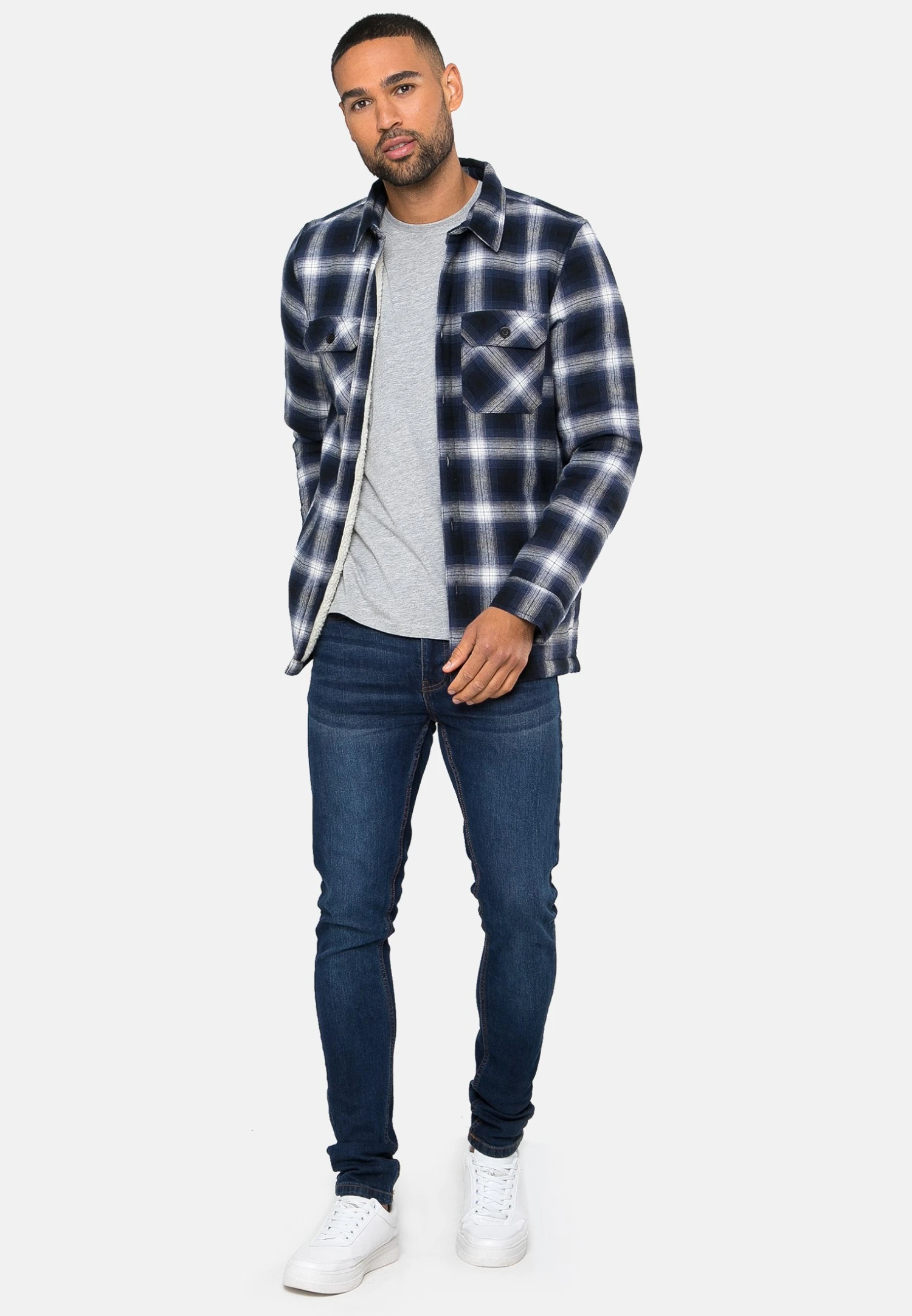 Threadbare Caro France- Overhemd - Blau 4 Threadbare Caro France- Overhemd - Blau - Afbeelding 2