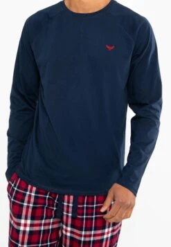 Threadbare Flint Set - Pyjamashirt - Navy & Red Check -eleanor & daniel b1b4cfbd1541439c9f9cec2d211e00f2