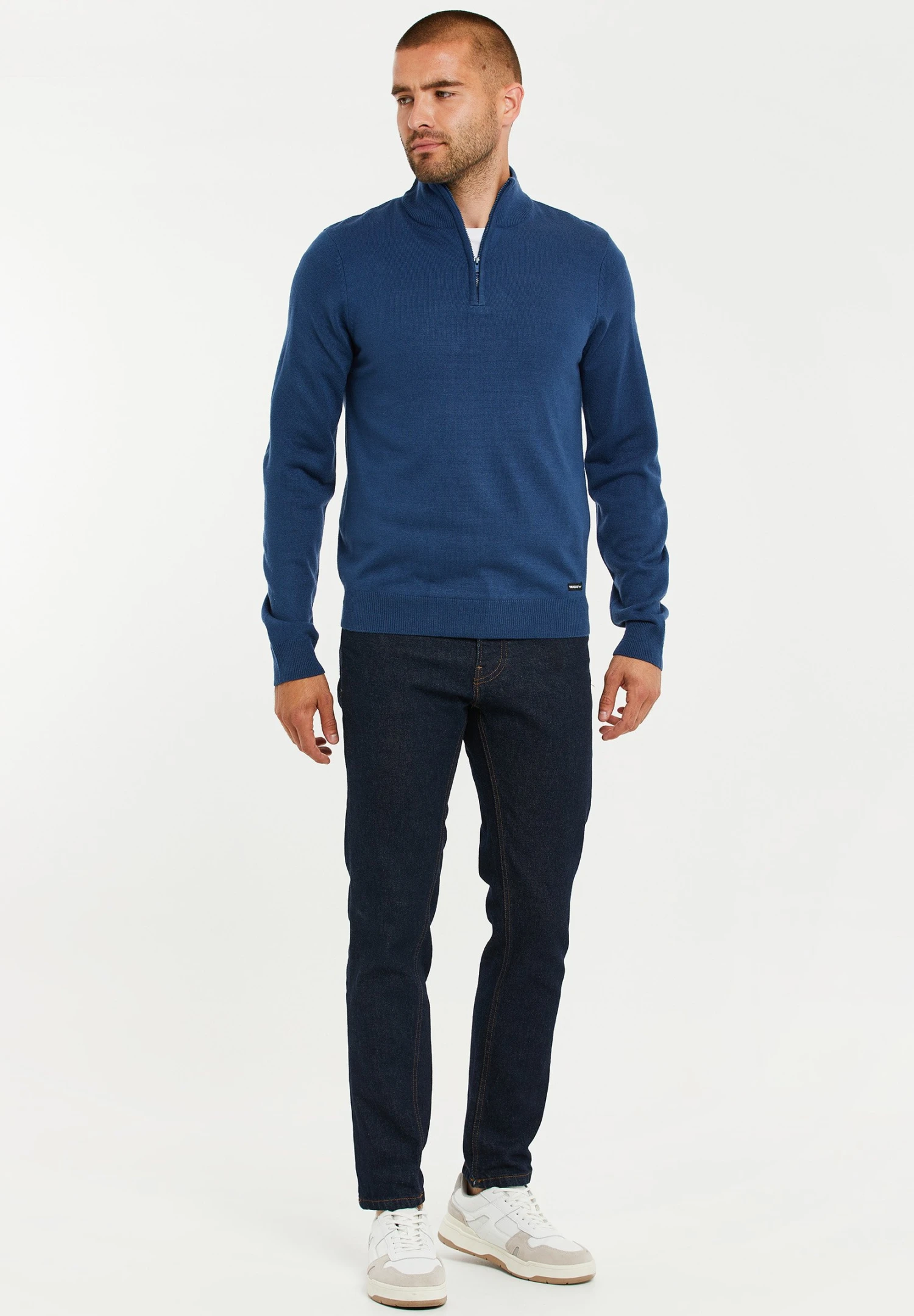 Threadbare - Trui - Denim Blue 4 Threadbare - Trui - Denim Blue - Afbeelding 2