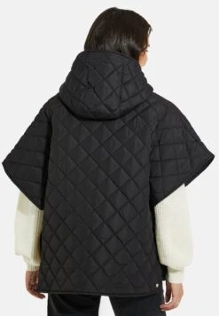 Threadbare Charlie- Poncho - Black -eleanor & daniel b36b8db6d2c14cdeab6dbf66d3c3abfa