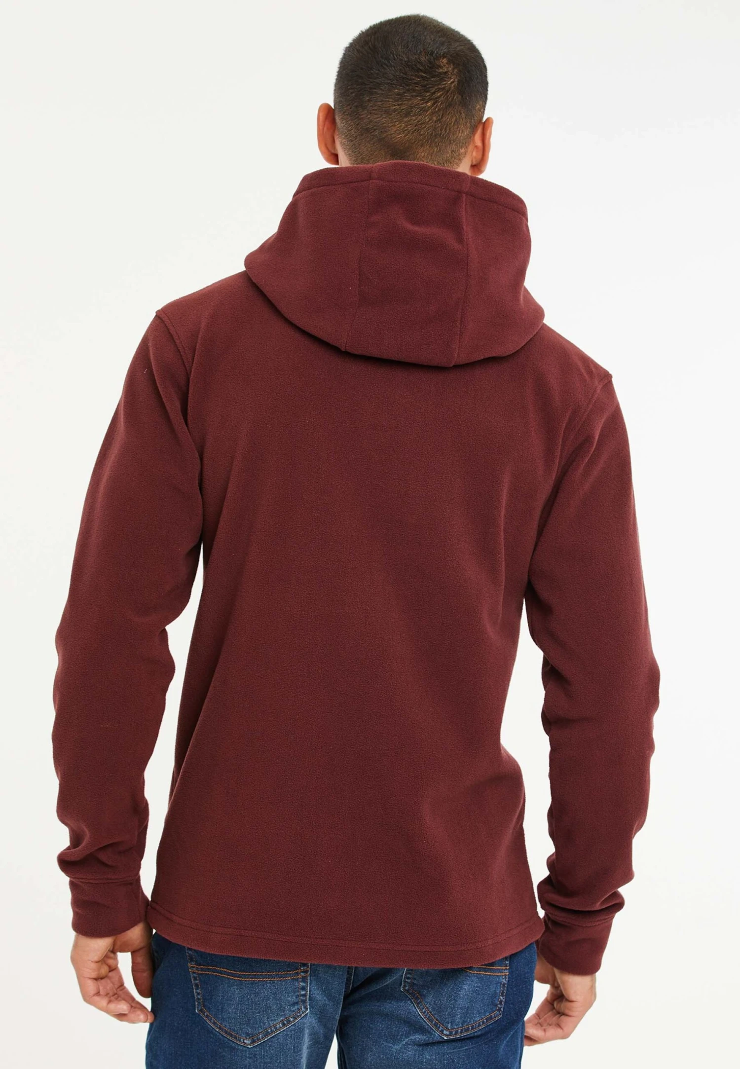 Threadbare FitnessRyan - Hoodie - Burgundy 4 Threadbare FitnessRyan - Hoodie - Burgundy - Afbeelding 2