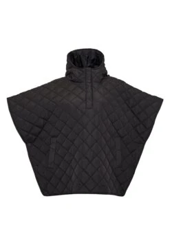 Threadbare Charlie- Poncho - Black -eleanor & daniel b73be2f1eb27406d9eed12bc5c7c3544