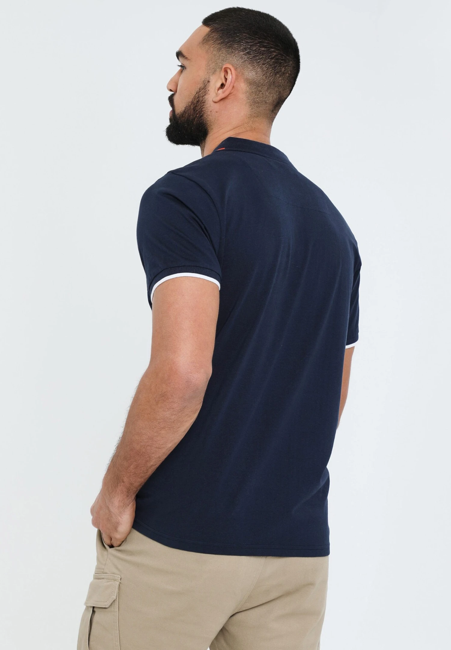Threadbare Thb Polo Cruz - Poloshirt - Navy 5 Threadbare Thb Polo Cruz - Poloshirt - Navy - Afbeelding 3