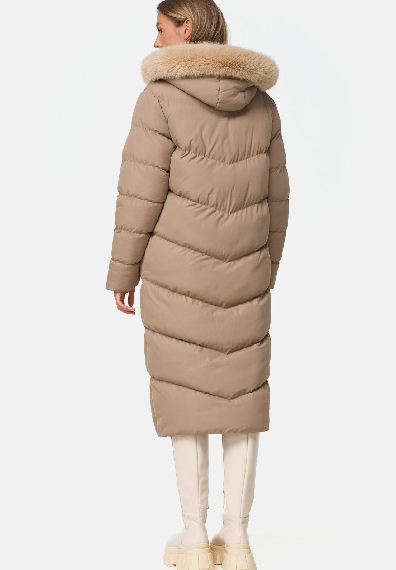 Threadbare Lazuli- Winterjas - Taupe 5 Threadbare Lazuli- Winterjas - Taupe - Afbeelding 3