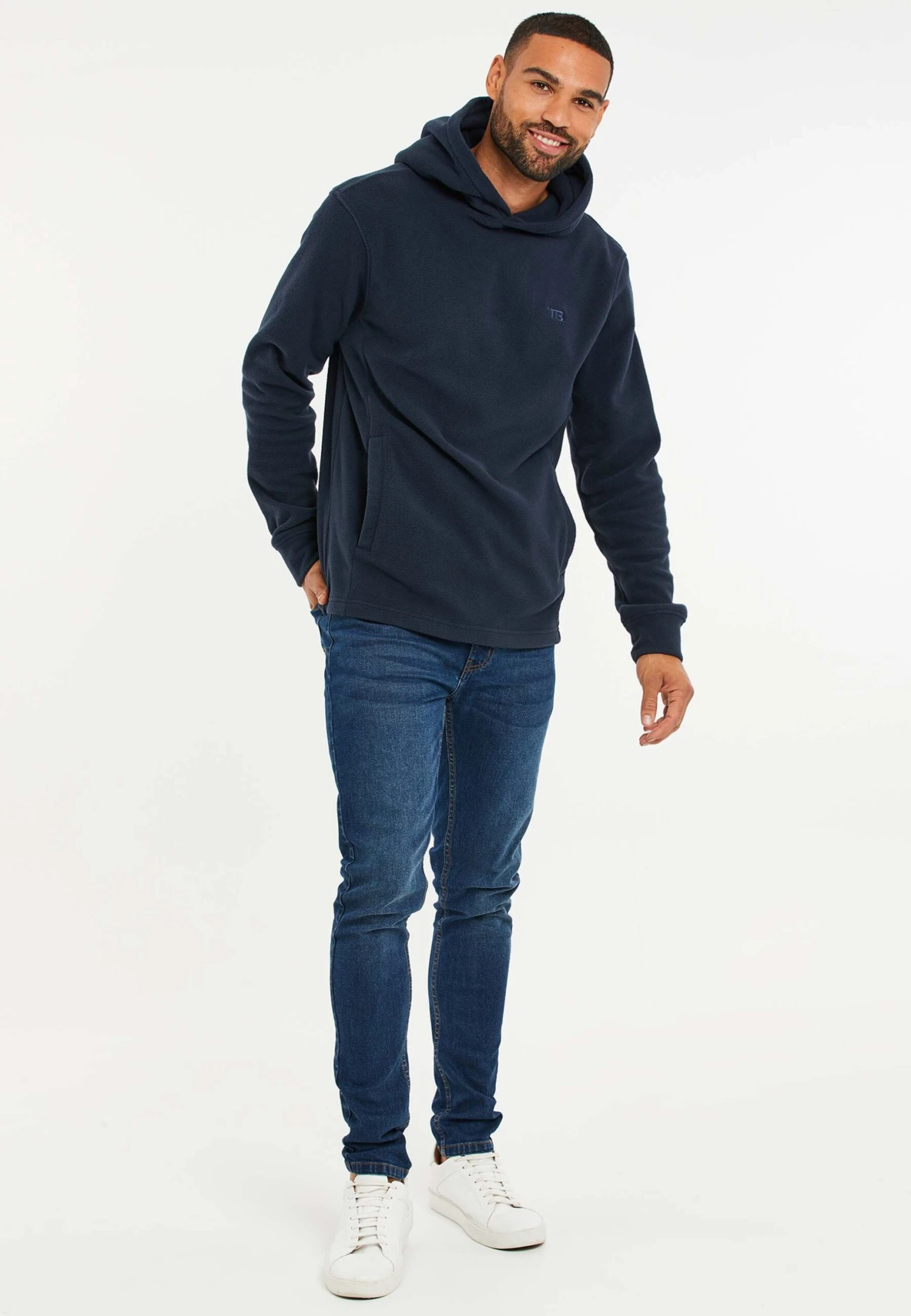 Threadbare FitnessRyan - Hoodie - Navy 4 Threadbare FitnessRyan - Hoodie - Navy - Afbeelding 2