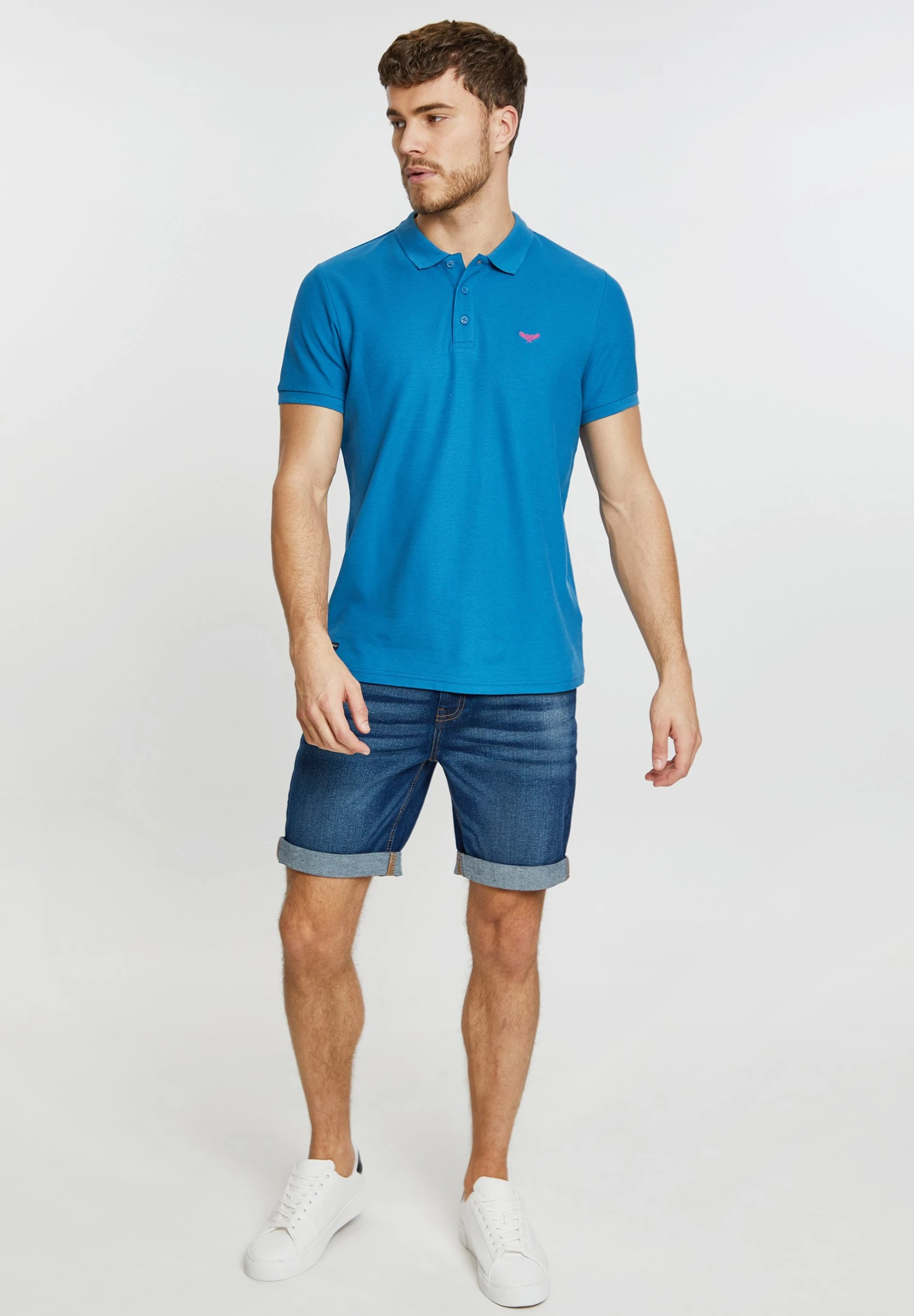 Threadbare Regna - Poloshirt - Blue 4 Threadbare Regna - Poloshirt - Blue - Afbeelding 2