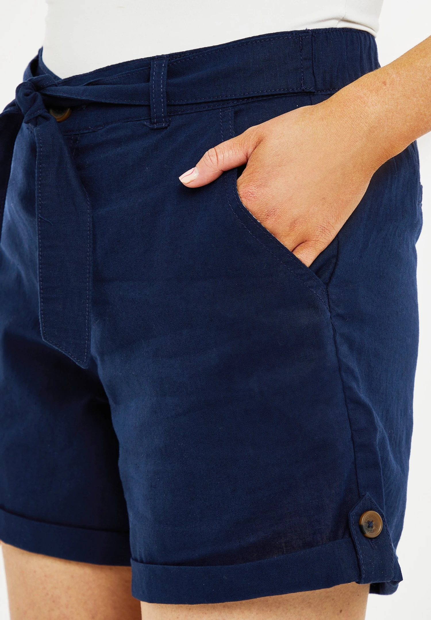 Threadbare Thbmatcha - Shorts - Navy 5 Threadbare Thbmatcha - Shorts - Navy - Afbeelding 3