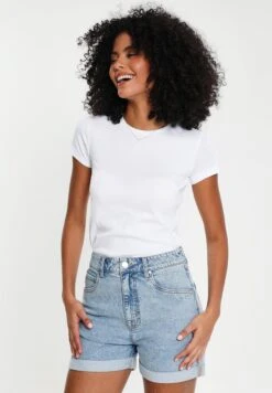 Threadbare Calais Classic - Jeansshort - Light Wash -eleanor & daniel c17be10862994552ae5c92ae16d4ebbe