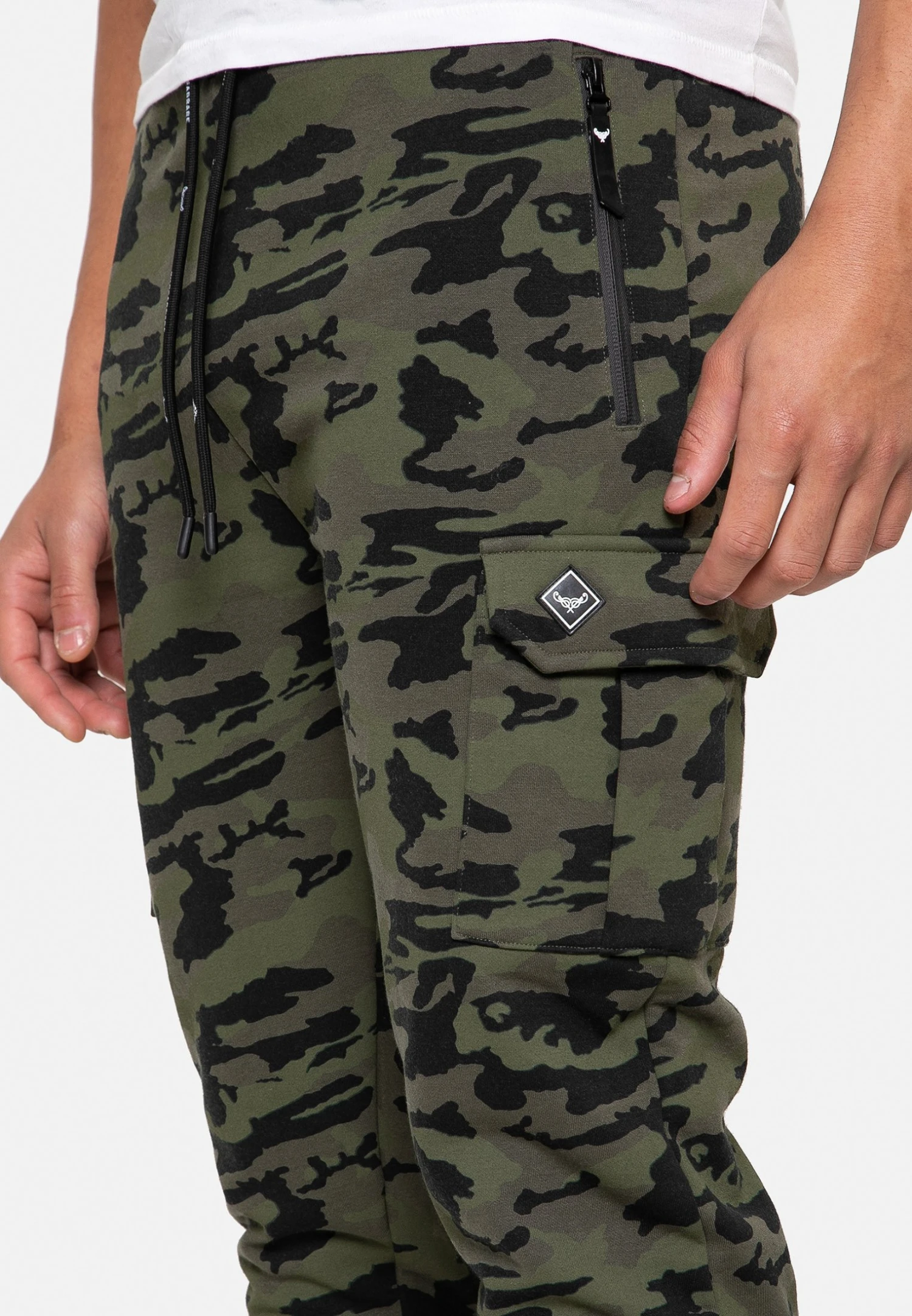 Threadbare Trainingsbroek - Khaki 6 Threadbare Trainingsbroek - Khaki - Afbeelding 4