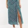 Threadbare Taz - A-Lijn Rok - Green