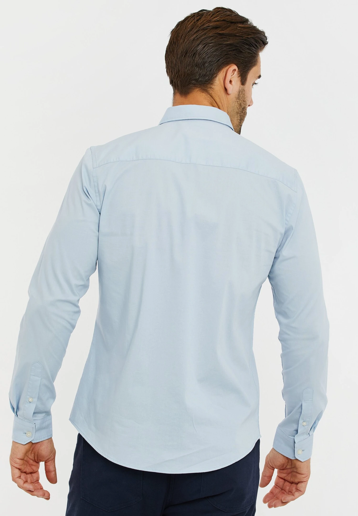 Threadbare Dapper - Overhemd - Sky 5 Threadbare Dapper - Overhemd - Sky - Afbeelding 3