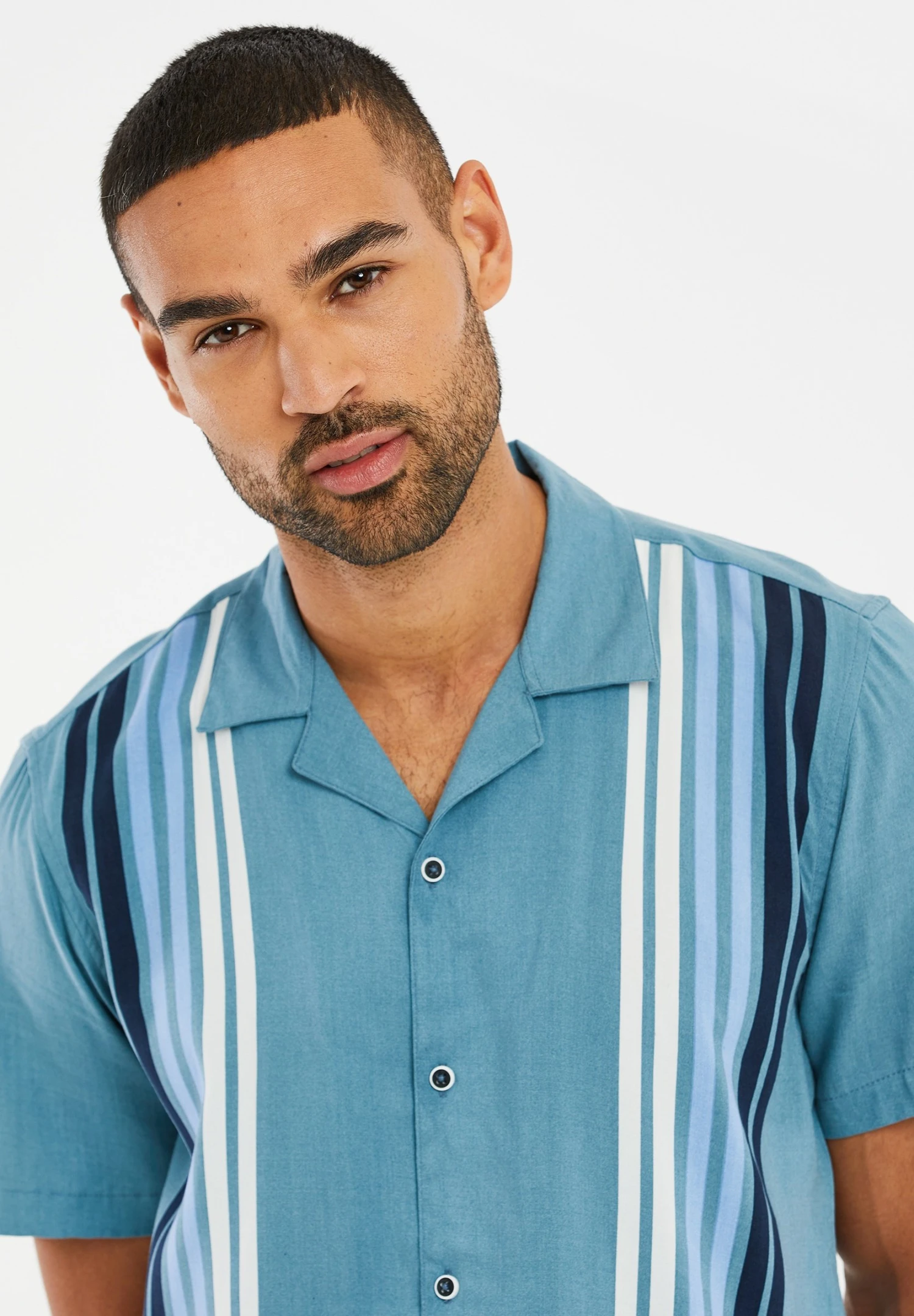 Threadbare Thbtenpin - Overhemd - Duck Egg Blue 6 Threadbare Thbtenpin - Overhemd - Duck Egg Blue - Afbeelding 4