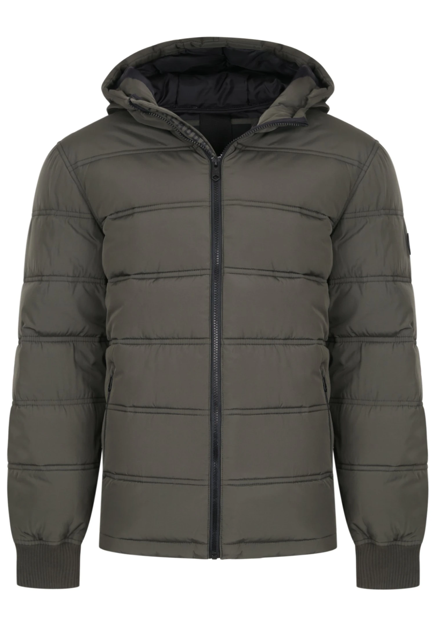 Threadbare Beechwood Padded Übergangsjacke - Jas - Khaki 8 Threadbare Beechwood Padded Übergangsjacke - Jas - Khaki - Afbeelding 6