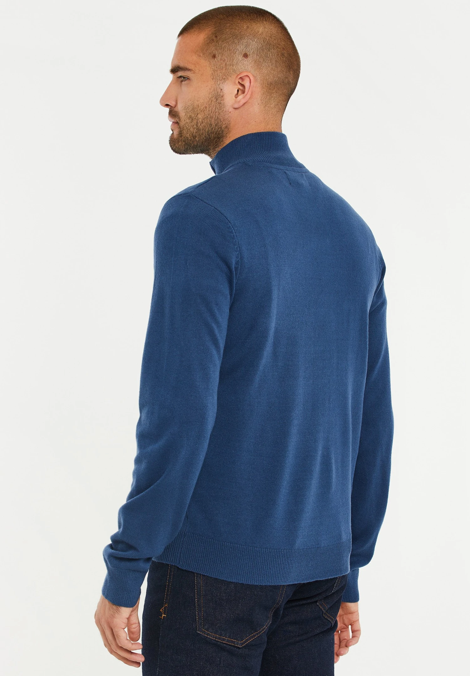 Threadbare - Trui - Denim Blue 5 Threadbare - Trui - Denim Blue - Afbeelding 3
