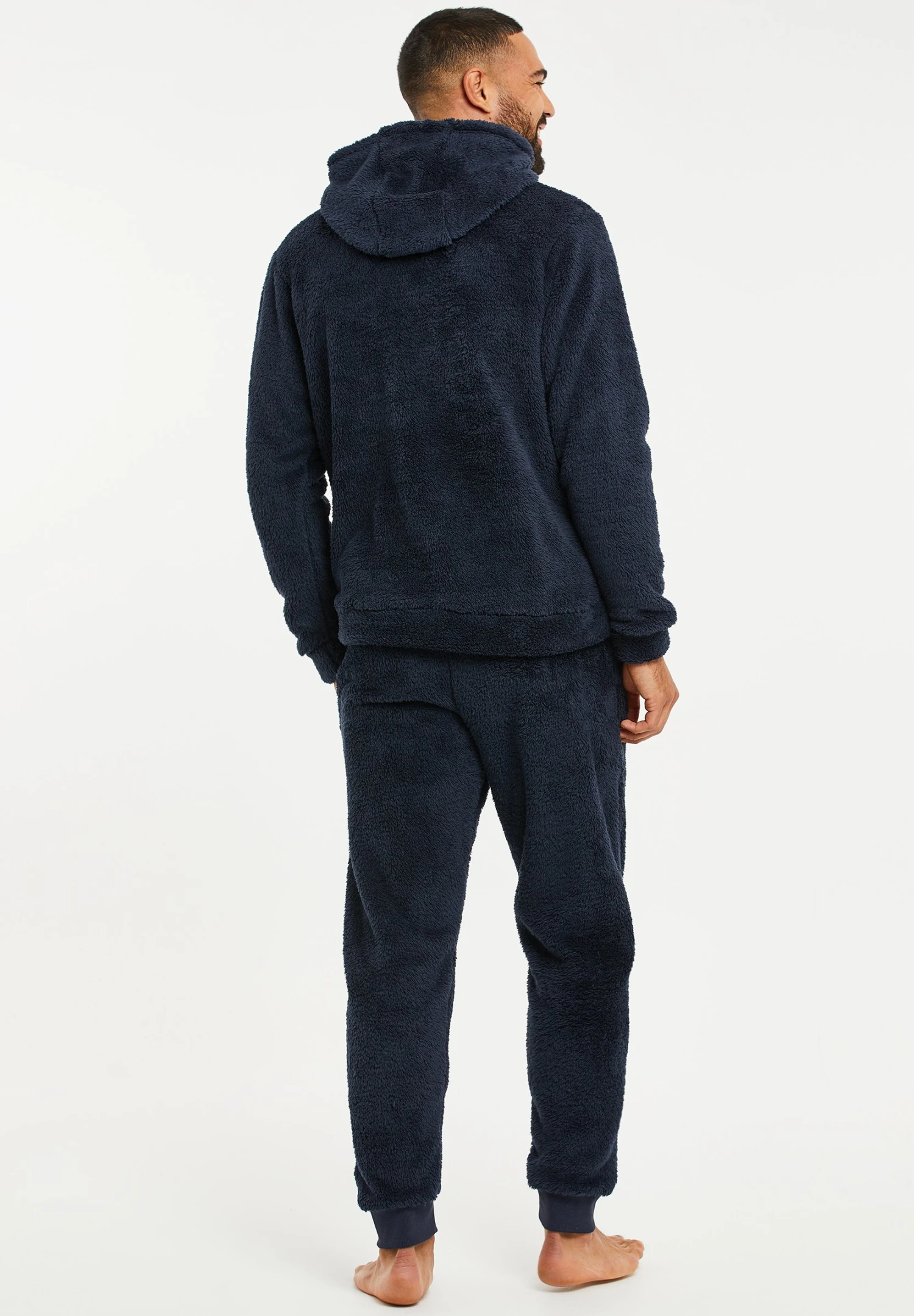 Threadbare Thb Lw Circle - Pyjama - Navy Borg 4 Threadbare Thb Lw Circle - Pyjama - Navy Borg - Afbeelding 2