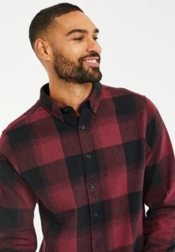 Threadbare L/Slv Cortona - Overhemd - Red 10 Threadbare L/Slv Cortona - Overhemd - Red -eleanor & daniel c7b47c65cb90406ca59071f4adeda674