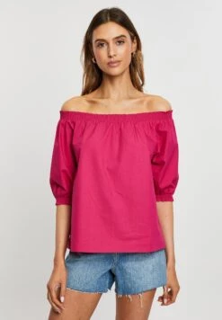 Threadbare Hotel Bandeau - Blouse - Pink