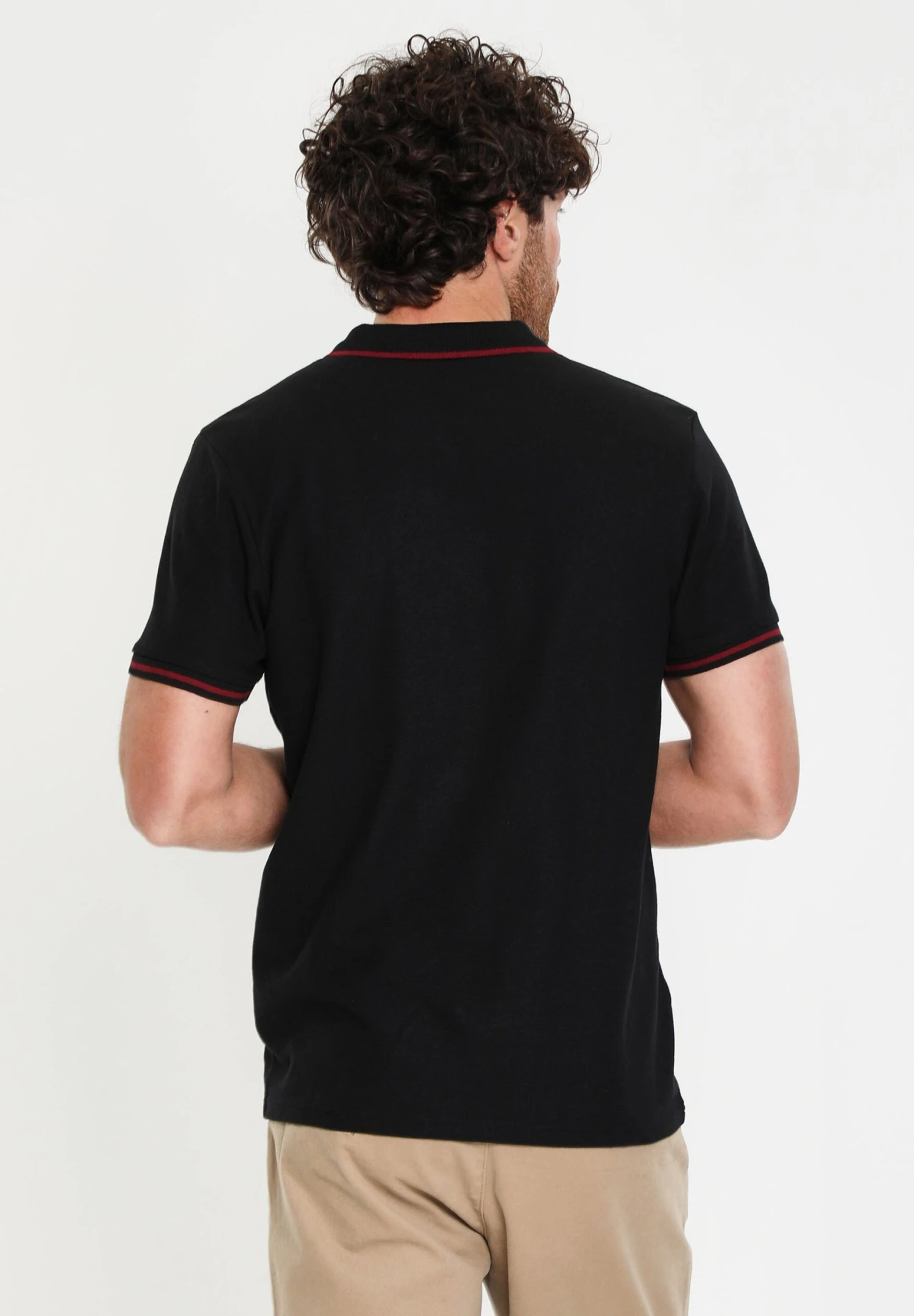 Threadbare Brunello - Poloshirt - Black 5 Threadbare Brunello - Poloshirt - Black - Afbeelding 3