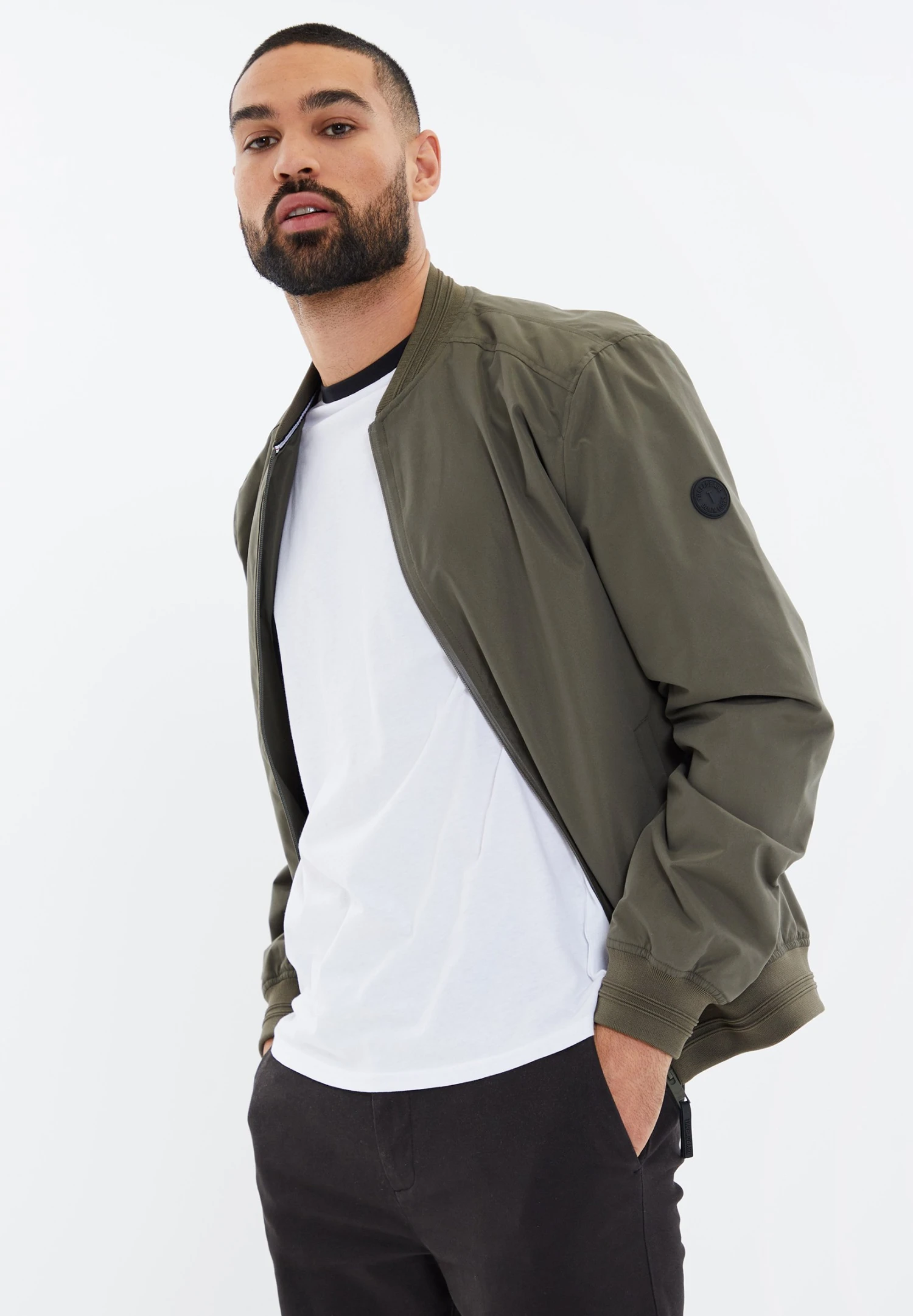 Threadbare Thbriot - Bomberjacks - Khaki 5 Threadbare Thbriot - Bomberjacks - Khaki - Afbeelding 3