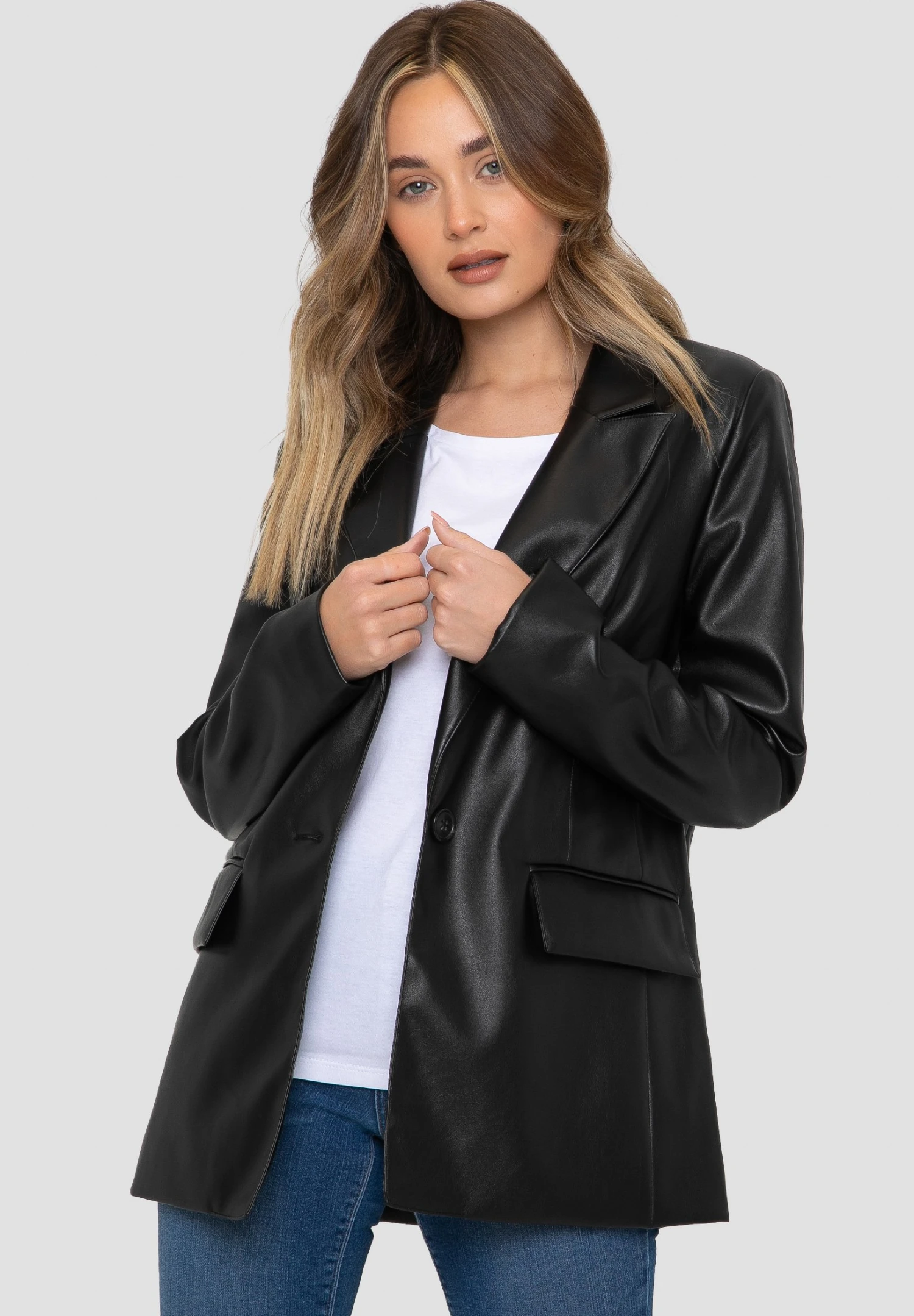 Threadbare Conker - Imitatieleren Jas - Black 3 Threadbare Conker - Imitatieleren Jas - Black