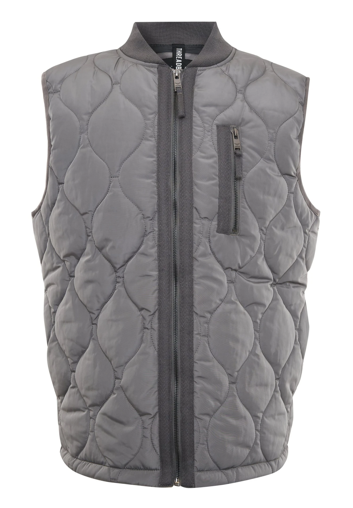 Threadbare Track - Bodywarmer - Grey 7 Threadbare Track - Bodywarmer - Grey - Afbeelding 5