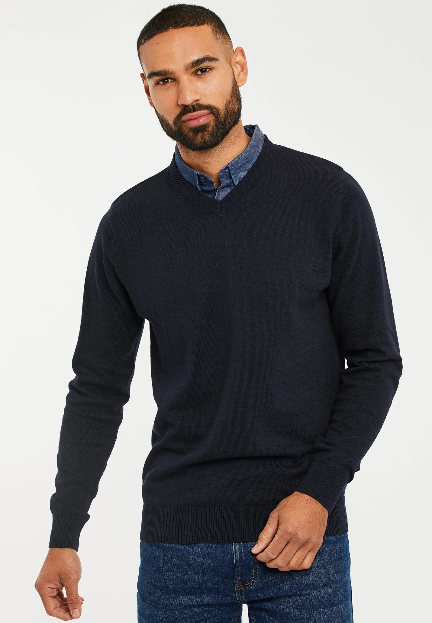 Threadbare Panda - Trui - Navy 3 Threadbare Panda - Trui - Navy