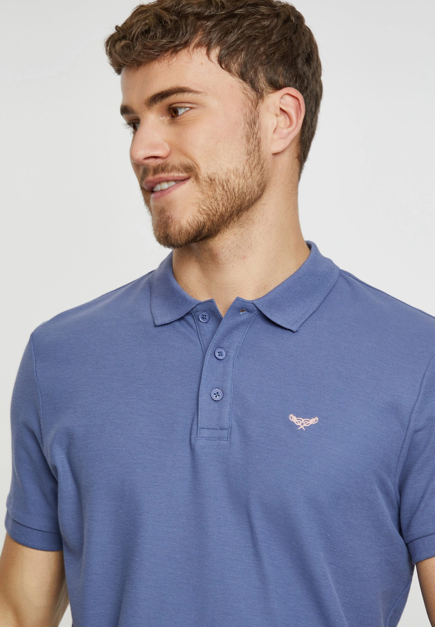 Threadbare Regna - Poloshirt - Denim Blue 6 Threadbare Regna - Poloshirt - Denim Blue - Afbeelding 4