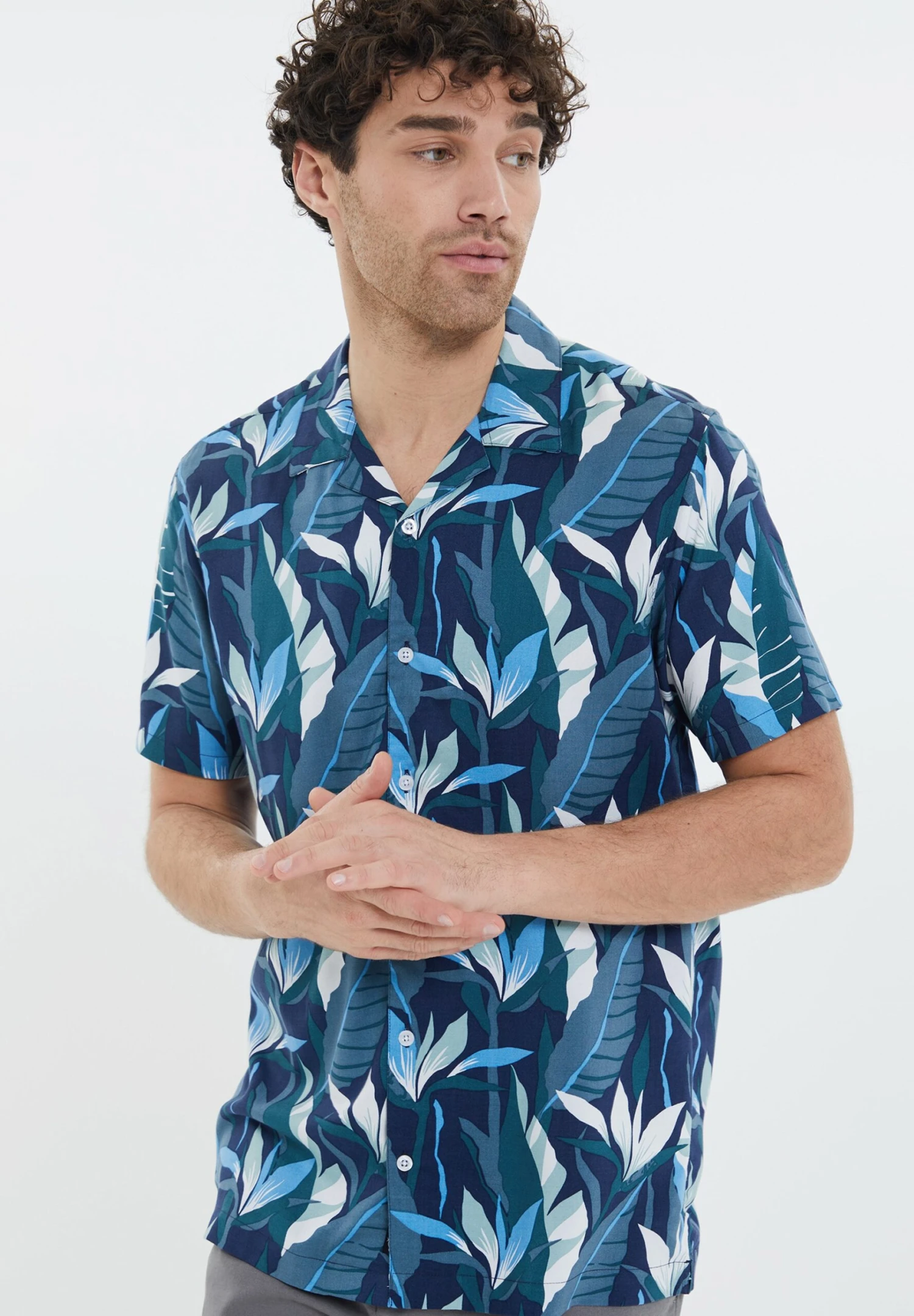 Threadbare Turner - Overhemd - Blue 3 Threadbare Turner - Overhemd - Blue