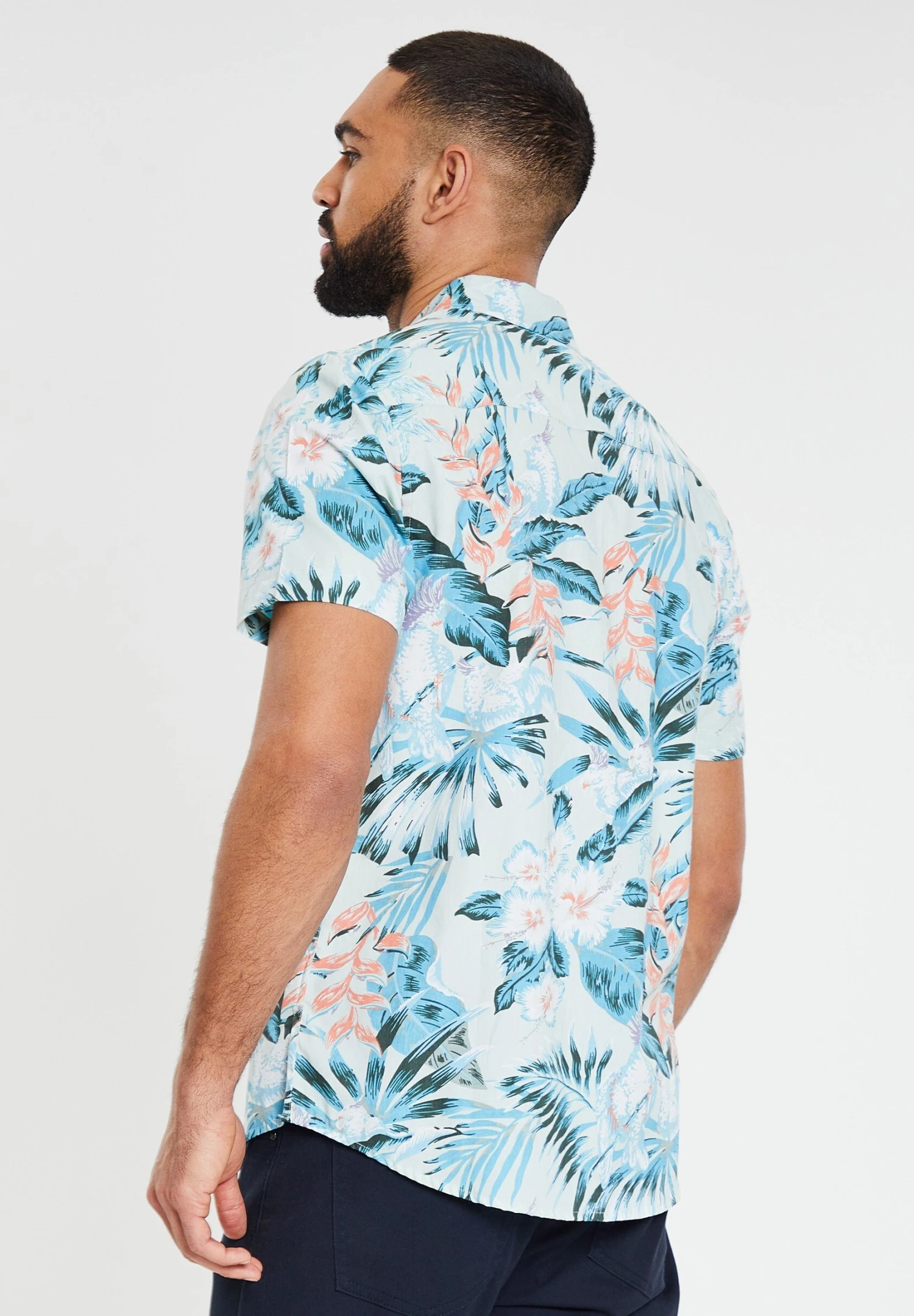 Threadbare Thbtropical - Overhemd - Mint 4 Threadbare Thbtropical - Overhemd - Mint - Afbeelding 2