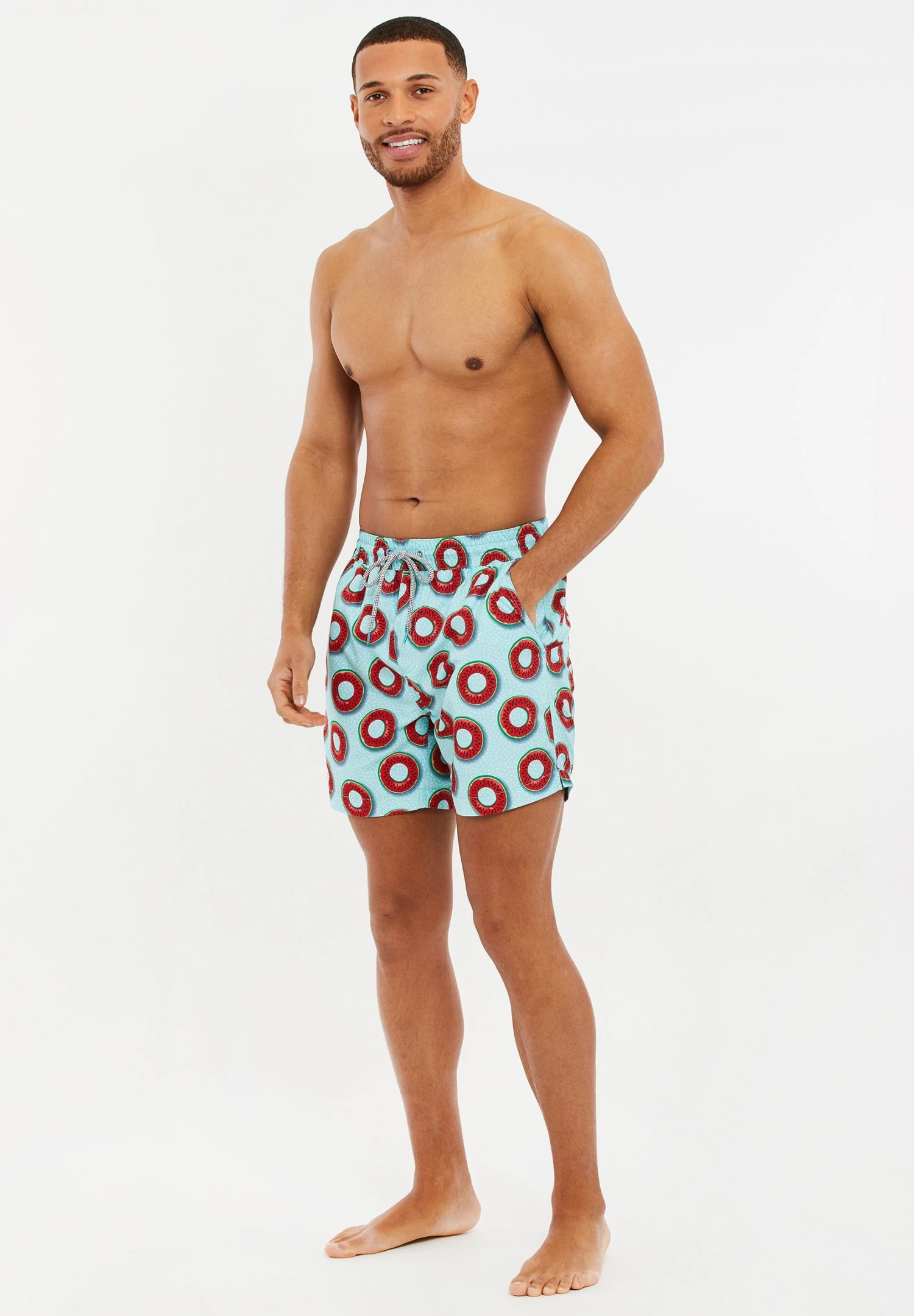 Threadbare Thbbelem - Zwemshorts - Turquoise 4 Threadbare Thbbelem - Zwemshorts - Turquoise - Afbeelding 2