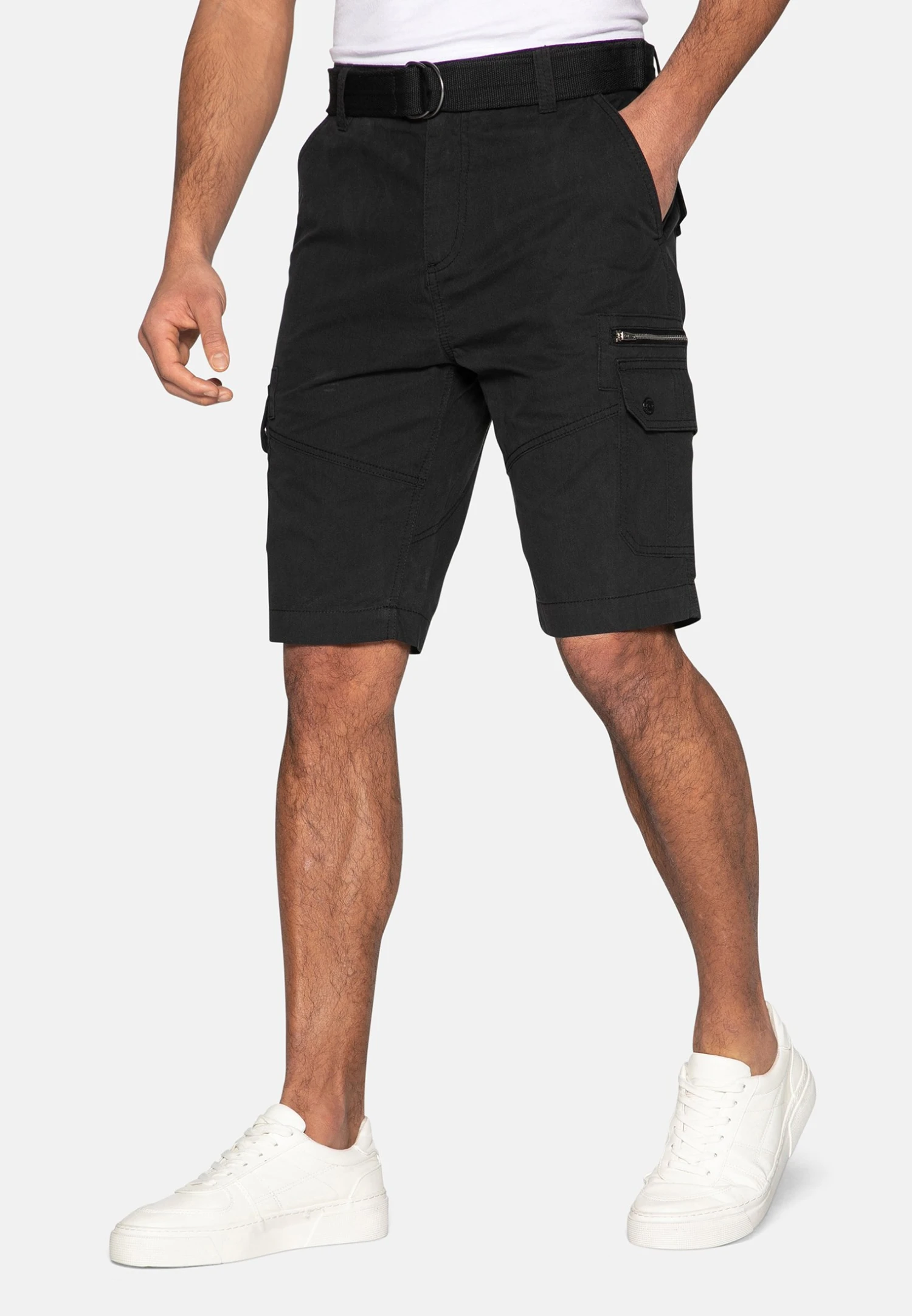 Threadbare Shorts - Schwarz 6 Threadbare Shorts - Schwarz - Afbeelding 4