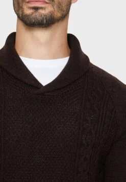 Threadbare Trojan - Trui - Chocolate -eleanor & daniel d5b53479ad9643fc9069ef24294cc7f3